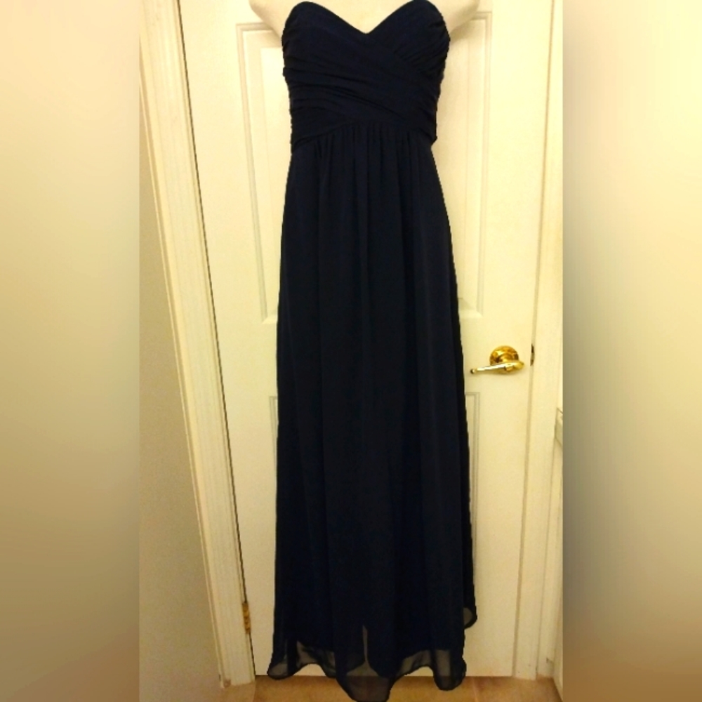 Alfred Angelo, Navy bridesmaid dress, size 4